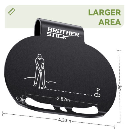Metal Landing Pads for Golf Bag Accessories for Men Metal Clips for Quick and Easy Access of Golf Bags, Magnetic Golf Towels, Magnetic Golf Rangefinder Strap Golf Accessories Golf Gifts - 图片 2